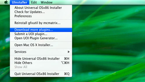 uinstaller-menu