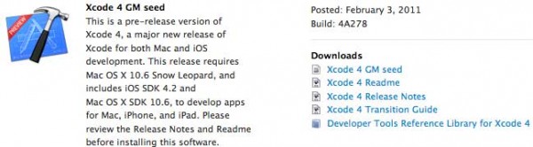 xcode4gm