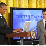 obama twittering top