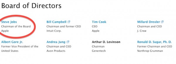 apple directors