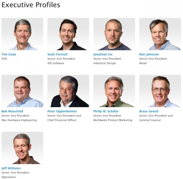 apple exec profiles