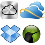 Cloud storage iCloud SkyDrive Dropbox SugarSync