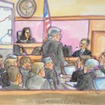 court drawing