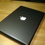 carbon fiber macbook pro decal