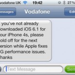 vodafone ios 6 1