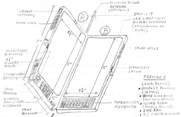 Apple vs Ross design drawing 1