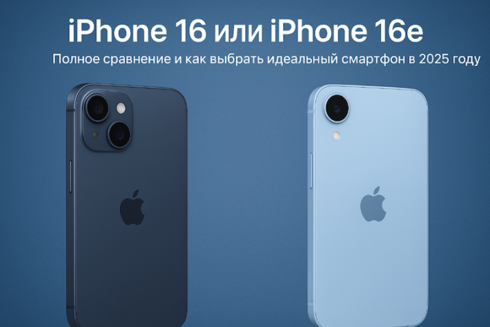 iPhone 16 или iPhone 16e: Полное сравнение и как выбрать идеальный смартфон в 2025 году