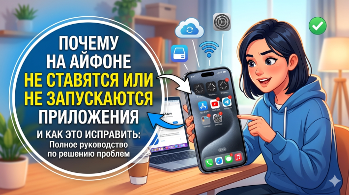 Почему на айфоне не ставятся или не запускаются приложения и как это исправить