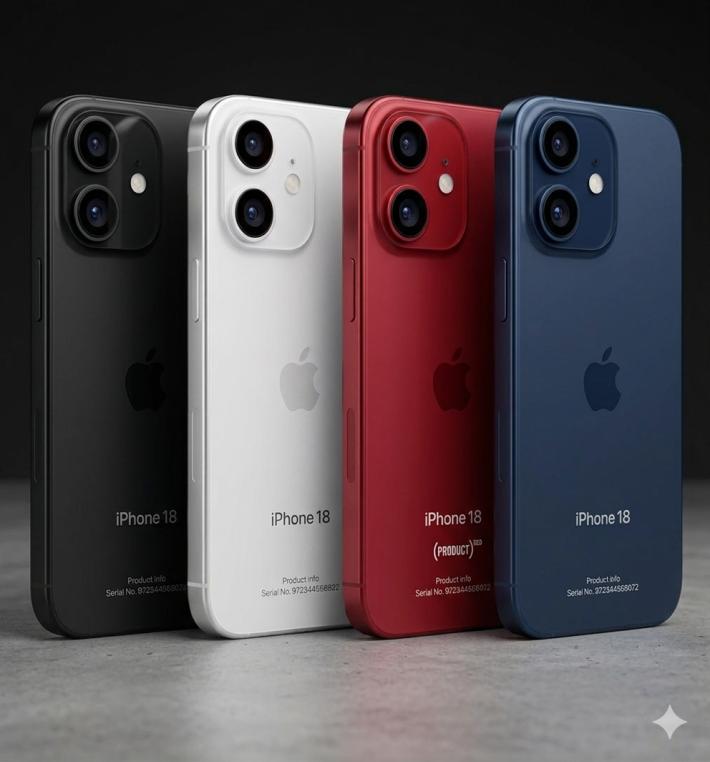 iPhone 18 — все официальные цвета и новые расцветки