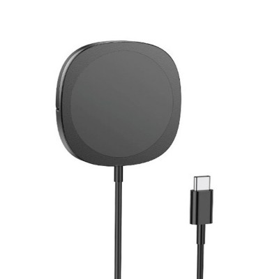 Hoco CW35 Magnetic Wireless Charger Беспроводное зарядное устройство с поддержкой MagSafe