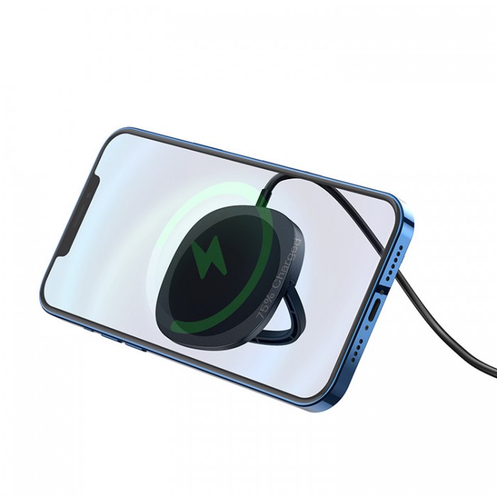 Hoco CW35 Magnetic Wireless Charger Беспроводное зарядное устройство с поддержкой MagSafe