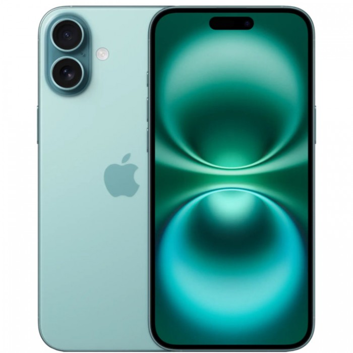 Apple iPhone 16 Plus 512 Гб Бирюзовый (Teal) eSIM+eSIM Смартфон