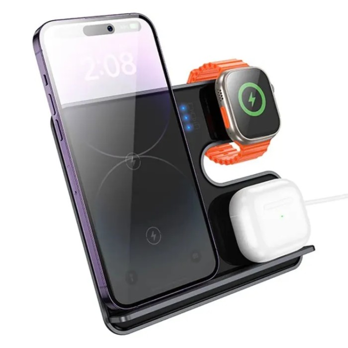 Hoco CQ19 Falcon vertical wireless Беспроводное зарядное устройство