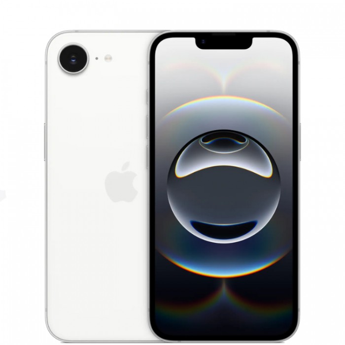 Apple iPhone 16e 128 Гб Белый (White) SIM+eSIM Смартфон
