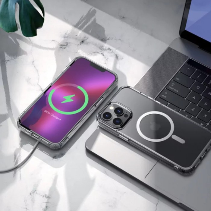 Hoco Magnetic Series Airbag Anti-Fall Protective Shell Чехол с поддержкой MagSafe для iPhone 16 Pro Max