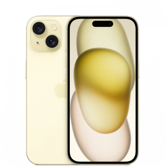 Apple iPhone 15 256 Гб Желтый (Yellow) Смартфон