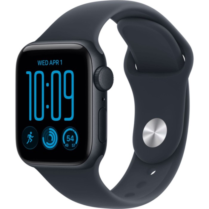 Apple Watch SE 3, 40 мм (MJKR4) (2026) Умные часы Корпус из алюминия цвета Сияющая звезда, спортивный ремешок Сияющая звезда S/M