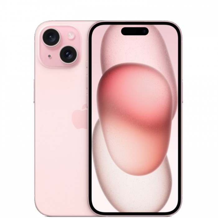Apple iPhone 15 128 Гб Розовый (Pink) eSIM+eSIM Смартфон