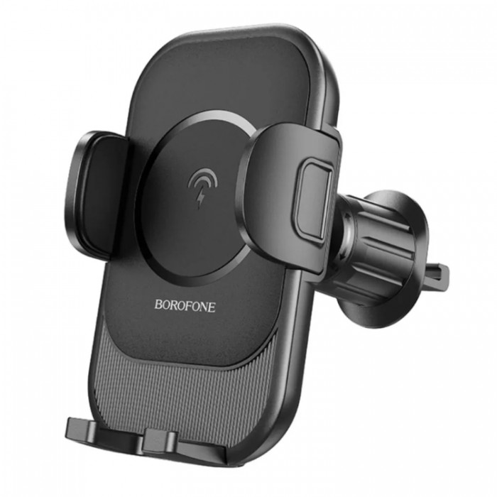 Borofone BH204 magnetic wireless charger Беспроводное зарядное устройство-автодержатель с поддержкой MagSafe