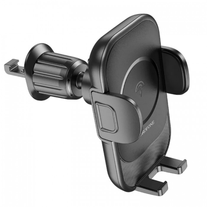 Borofone BH204 magnetic wireless charger Беспроводное зарядное устройство-автодержатель с поддержкой MagSafe