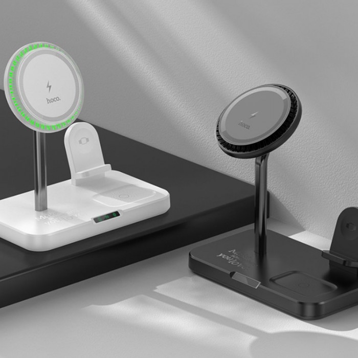 Hoco CQ12 Joyfull 3-in-1 wireless Беспроводное зарядное устройство