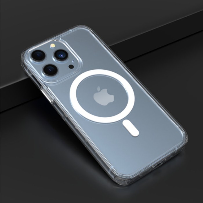 Silicone Transparent MagSafe Series Чехол с поддержкой MagSafe для iPhone 17 Pro Max