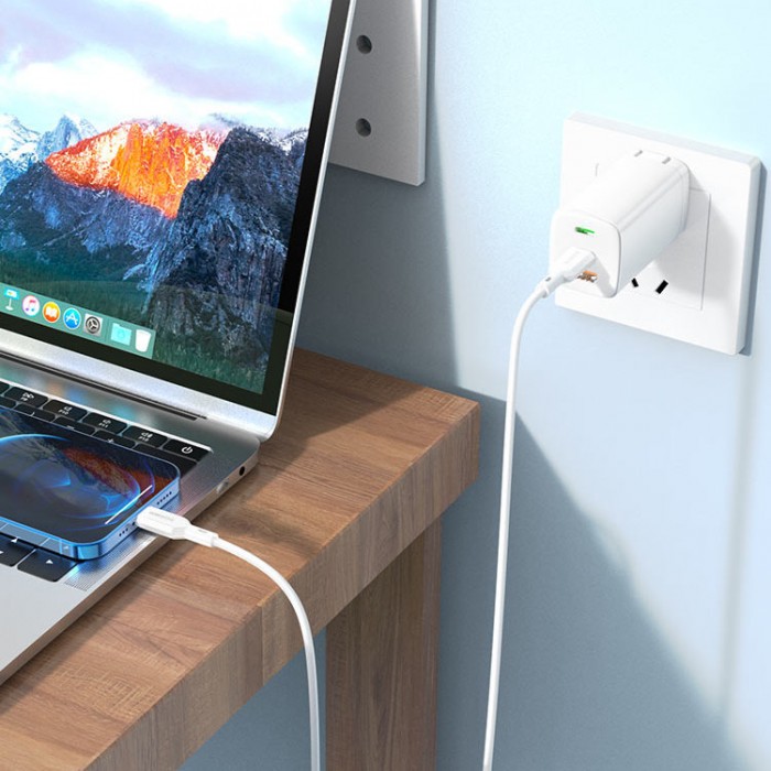 Borofone BX70 USB - USB Type-C 60 Вт 3А (1 м) Кабель