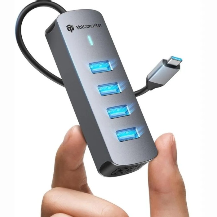 Yottamaster PH4U-C3 USB-C HUB 4-in-1 (4*USB 3.0) Адаптер