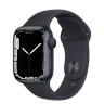 Apple Watch Series 7, 45 мм, Умные часы Корпус из алюминия и спортивный ремешок Тёмная ночь (MKN53)