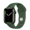 Apple Watch Series 7, 45 мм, Умные часы Корпус из алюминия и спортивный ремешок Тёмная ночь (MKN53)