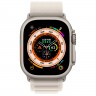 Apple Watch Ultra, 49 мм, GPS + Cellular, корпус из титана, ремешок Alpine цвета «сияющая звезда» размер Medium (MQF03)