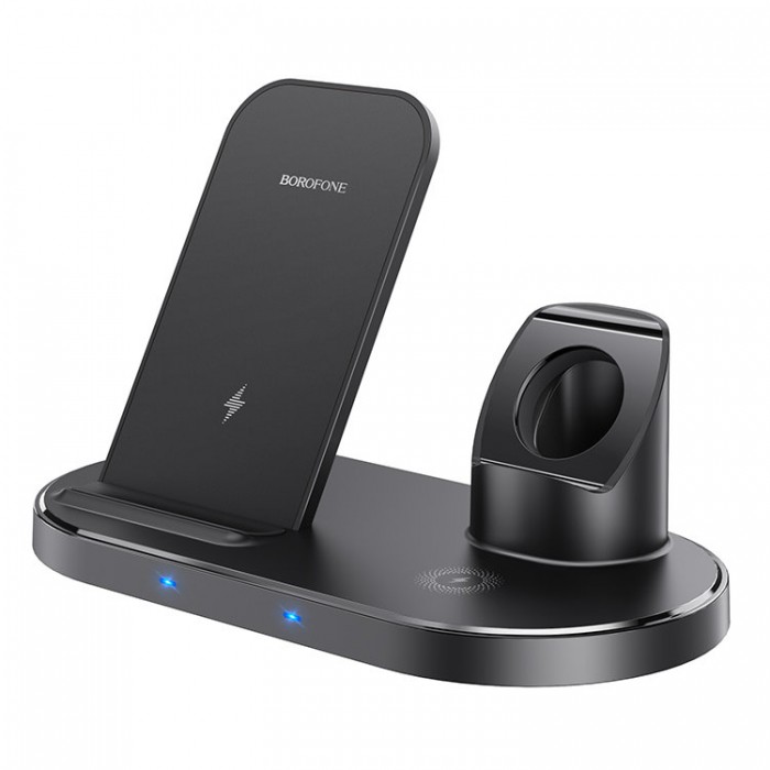 Borofone BQ10 Wise source 3-in-1 Wireless Charger Беспроводное зарядное устройство
