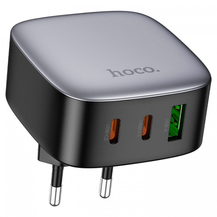 Hoco CS33A Rise PD+QC3.0 USB-A + 2*USB-C (30 Вт) Сетевое зарядное устройство
