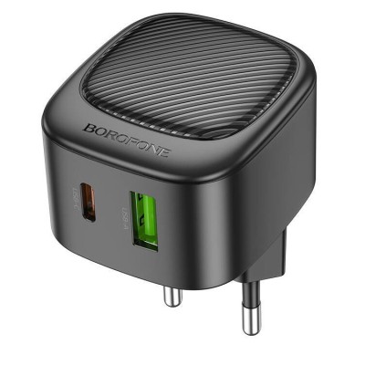 Borofone BAS22A Fortune PD 20W USB - USB Type-C (20 Вт) Сетевое зарядное устройство