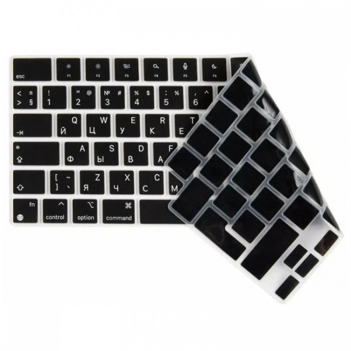 Silicon Cover силиконовая накладка для клавиатуры для MacBook Pro 13-15 Touch Bar US