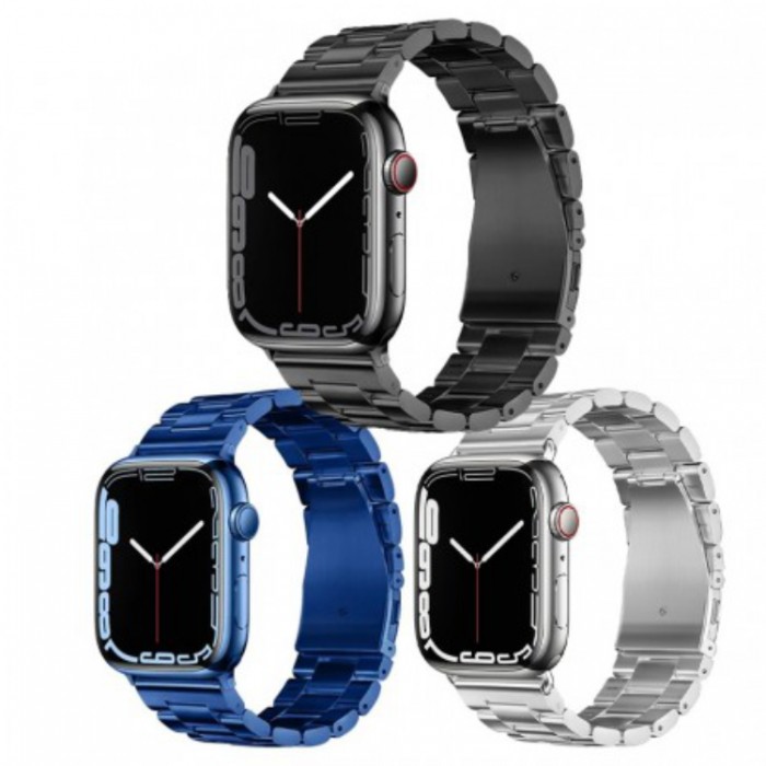 Hoco WA10 Grand series three-bead steel strap Ремешок для Apple Watch 42/41/40/38 мм