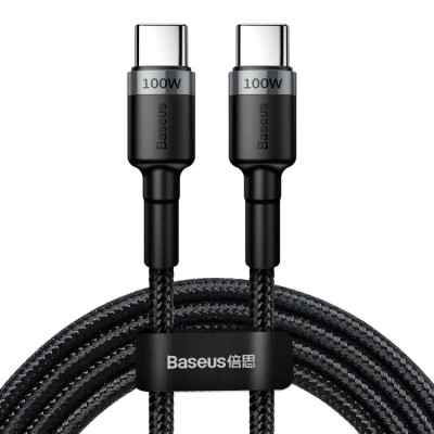 Baseus Cafule Series USB Type-C - USB Type-C 100 Вт (1 м) Кабель