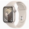 Apple Watch Series 9, 41 мм, Умные часы Корпус из алюминия цвета Сияющая звезда, спортивный ремешок Сияющая звезда