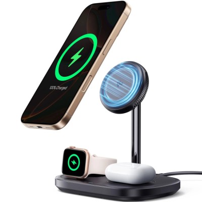 Baseus FS41 3-in-1 Wireless Qi2 Charging Stand with TEC Cooling Беспроводное зарядное устройство