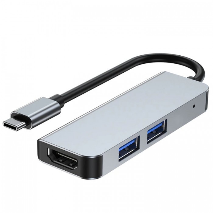 Easyidea USB-C HUB 3-in-1 (HDMI, USB 3.0 *2) Адаптер