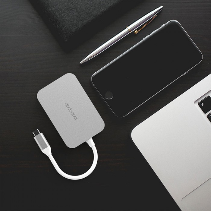 Dodocool DC48 USB-C HUB 7-in-1 (USB, HDMI) Адаптер многофункциональный