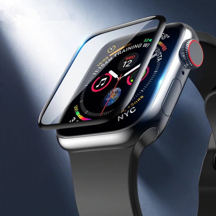 COTEetCI UV Curved Glass (UV клей + лампа) Стекло защитное для Apple Watch 9 / 8 / 7 (45 мм)