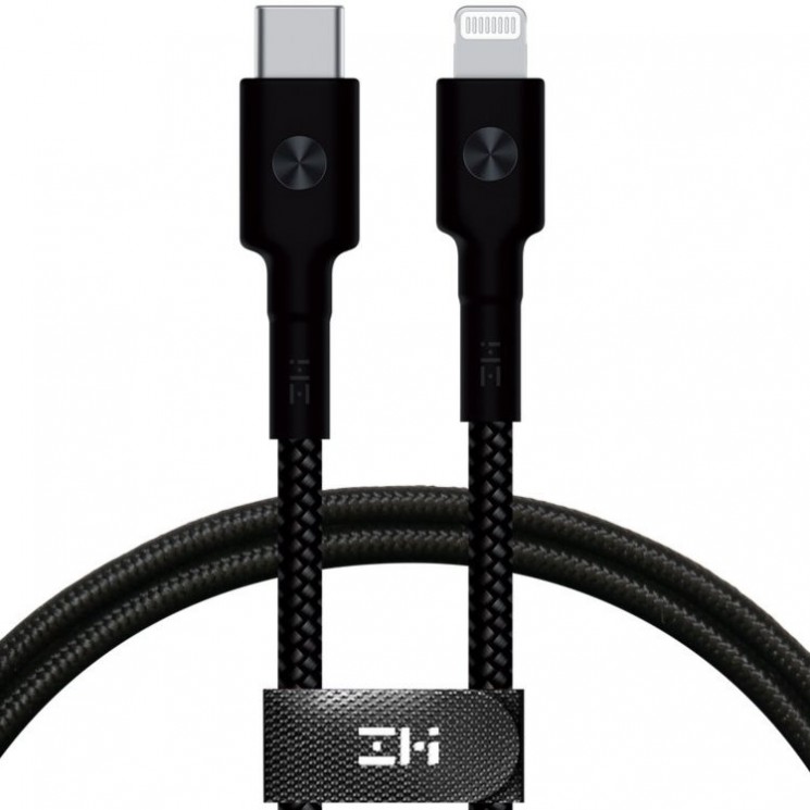 Xiaomi ZMI Nylon Lightning на USB Type C 30см MFi AL872 Кабель