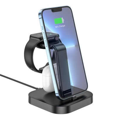 Hoco CW43 Graceful 3-in-1 Wireless Charger Беспроводное зарядное устройство