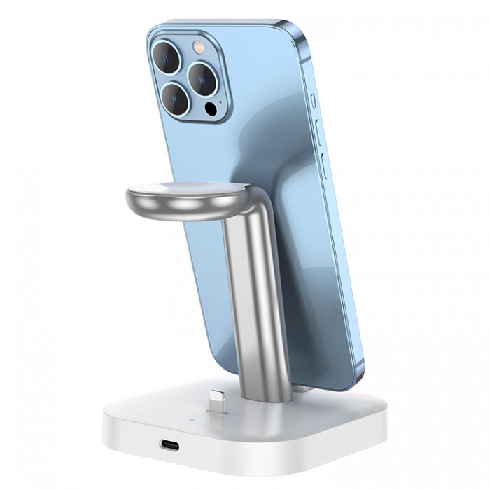 Hoco CW43 Graceful 3-in-1 Wireless Charger Беспроводное зарядное устройство