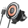 Hoco CW42 Discovery Edition Magnetic Car Wireless Charger Беспроводное зарядное устройство-автодержатель с поддержкой MagSafe