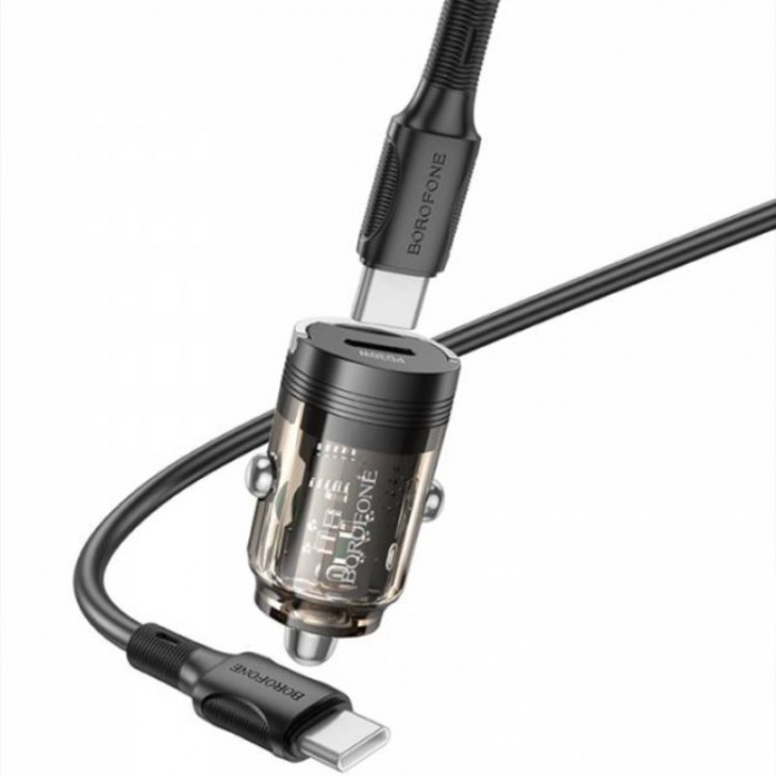 Borofone BZ29 Ray USB-C PD30W Автомобильное зарядное устройство