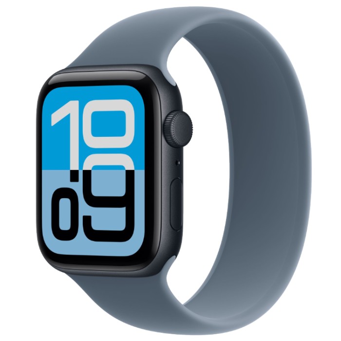Apple Watch SE 3, 40 мм (MEH54) Умные часы Корпус из алюминия цвета Сияющая звезда, спортивный ремешок Сияющая звезда M/L