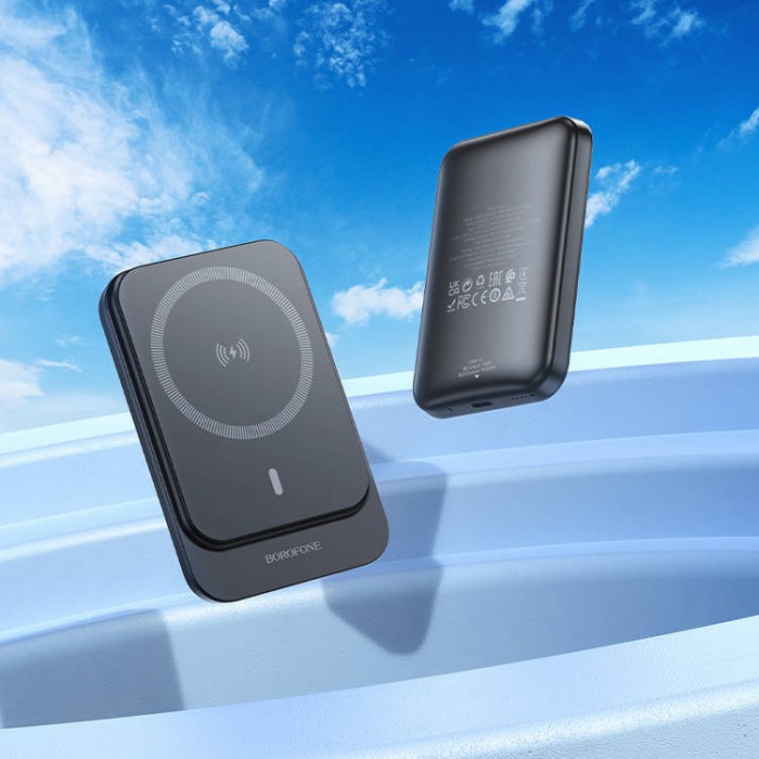 Borofone BJ63 Nimble PD20W wireless magsafe power bank (10 000 мАч) Внешний аккумулятор
