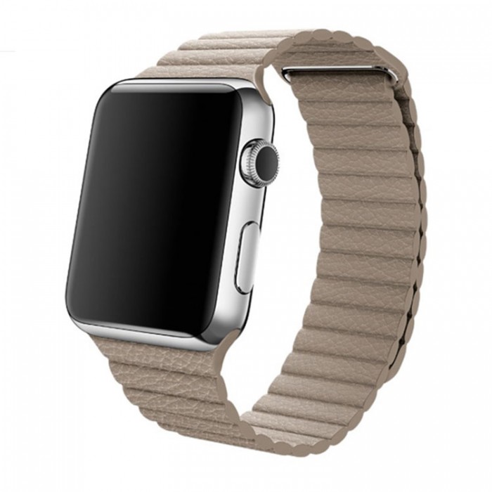 URVOI Leather Loop Ремешок для Apple Watch 42/41/40/38 мм